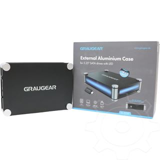 Graugear externes Laufwerk Geh&auml;use 5,25"SATA Blu-Ray/DVD/CD