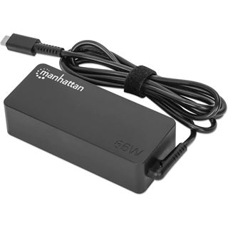 Manhattan USB-C Power Delivery Laptop-Netzteil 65 W schwarz