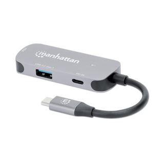 Manhattan USB-C auf HDMI 3-in-1 Docking-Konverter mit PD
