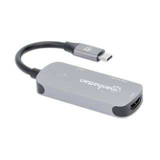 Manhattan USB-C auf HDMI 3-in-1 Docking-Konverter mit PD
