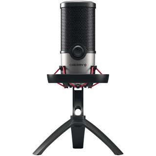 Cherry Streaming UM 6.0 ADVANCED Microphone black/silver USB-Mikrofon