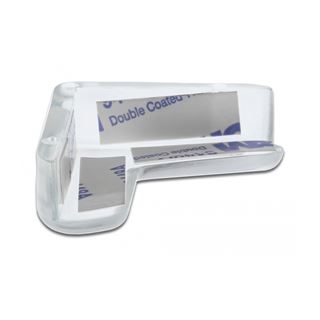 Delock Kantenschutz selbstklebend 40 x 40 x 13 mm transparent