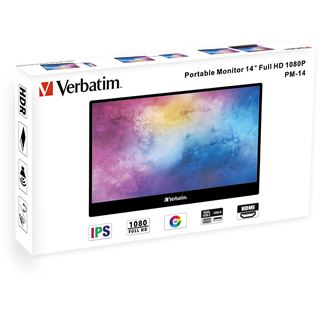 14" (35,56cm) Verbatim PM-14 schwarz 1920x1080 1xHDMI