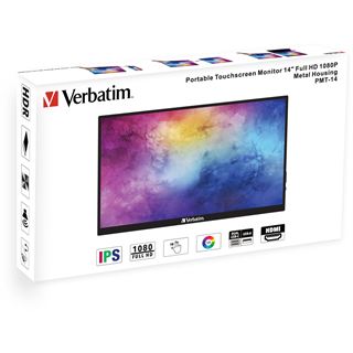 14" (35,56cm) Verbatim PM1 PMT-14 schwarz 1920x1080 1xHDMI