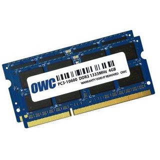 8GB OWC DDR3-1333 SO-DIMM CL9 Dual Kit