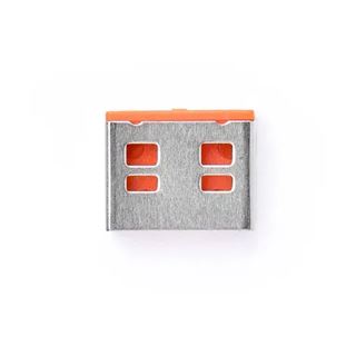 SmartKeeper Basic "USB-A Port" Blocker 6 Stk.+Key orange
