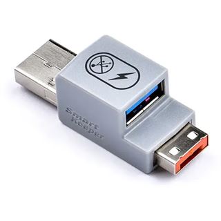 SmartKeeper Basic "USB-A Port" Smart Data Blocker orange