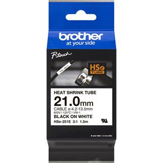 Brother HSe-251E - Schrumpfschlauch-Band - 1 Kassette(n) - Rolle (2,1