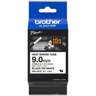 Brother HSe-221E - Schrumpfschlauch-Band - 1 Kassette(n) - Roll (0,9