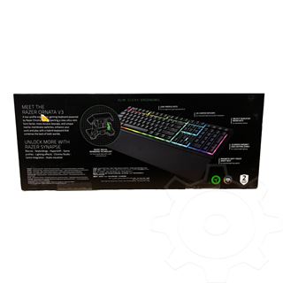 Razer Ornata V3 USB Deutsch schwarz (kabelgebunden)