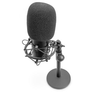 Digitus Mikrofon USB inkl. Halterung 1,5m schwarz
