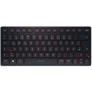 CHERRY KW 9200 Mini USB 2.4GHz Bluetooth Deutsch schwarz (kabellos)