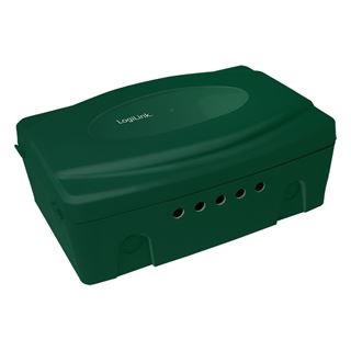 Logilink Kabel-Schutzbox, Outdoor, gr&uuml;n