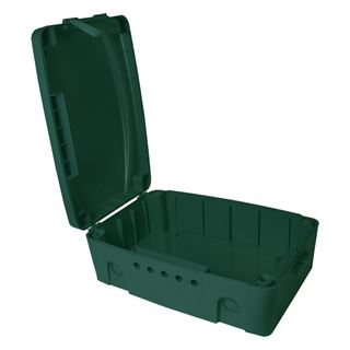 Logilink Kabel-Schutzbox, Outdoor, gr&uuml;n