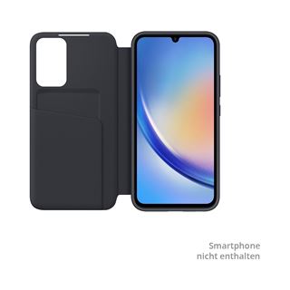 Samsung Smart View Wallet Case f&uuml;r Galaxy A34 5G Black,