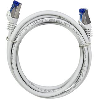 (&euro;2,45*/1m) 2.00m LogiLink Cat. 6a Patchkabel S/FTP RJ45 Stecker