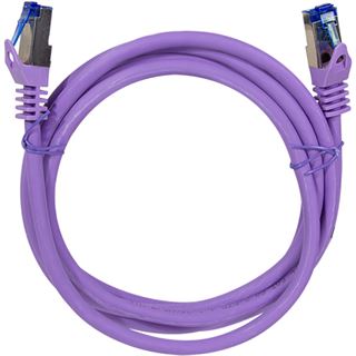 (&euro;2,45*/1m) 2.00m LogiLink Cat. 6a Patchkabel S/FTP RJ45 Stecker