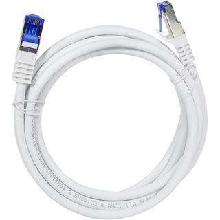 (&euro;2,45*/1m) 2.00m LogiLink Cat. 6a Patchkabel S/FTP RJ45 Stecker
