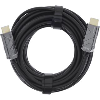 (&euro;0,97*/1m) 100.00m InLine HDMI AOC Kabel Ultra High Speed