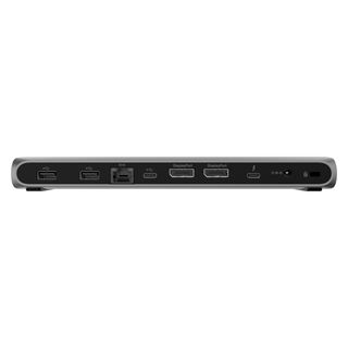 Corsair TBT100 Thunderbolt 3 Dock (Deux Ports USB-C 3.1, 2x USB-A 3.1, Deux Ports HDMI, Prise Audio Combinée 3,5 Mm, Port Gigabit Ethernet, Lecteur De Carte SD, Compatible Avec Mac Et Windows