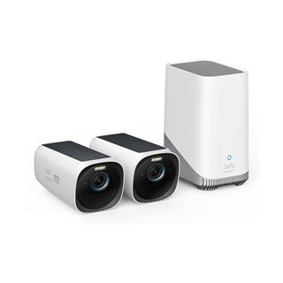 eufy EufyCam 3 2x1 S330 2x Kamera 1x HomeBase 4K Aufl&ouml;sung IP67