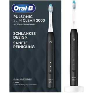 Braun Oral-B Pulsonic Slim Clean 2000 Schwarz