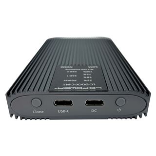 LC-Power LC-DOCK-C-M2 USB3.2 Docking Station NVMe &SATA-M.2 retail