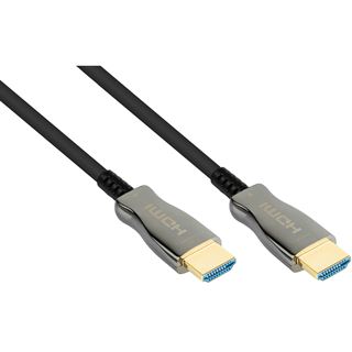 (€9,38*/1m) 5.00m PYTHON HDMI2.1 AOC Kabel Hybrid HDMI-Stecker