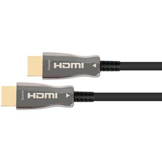 50.00m PYTHON HDMI AOC Kabel Stecker auf Stecker Schwarz