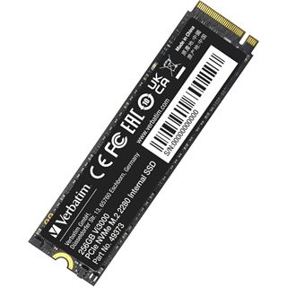 256GB Verbatim Vi3000 M.2 2280 PCIe 3.0 x4 3D-NAND TLC (49373)