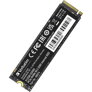 512GB Verbatim Vi3000 M.2 2280 PCIe 3.0 x4 3D-NAND TLC (49374)