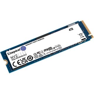 4TB Kingston NV2 M.2 2280 PCIe 4.0 x4 3D NAND (SNV2S/4000G)