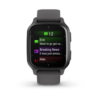 Garmin Venu SQ 2 GPS-Smartwatch dunkelgrau/schiefergrau