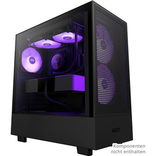 NZXT H5 Flow RGB Midi Tower ohne Netzteil schwarz
