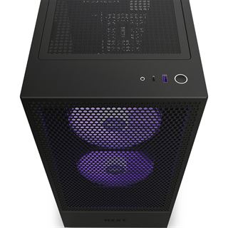 NZXT H5 Flow RGB Midi Tower ohne Netzteil schwarz