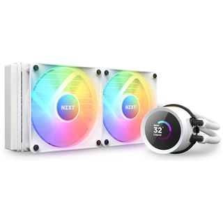NZXT Kraken 240 RGB incl.1,54" Display White All-in-One