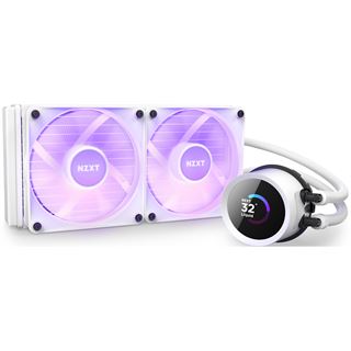 NZXT Kraken 240 RGB incl.1,54" Display White All-in-One