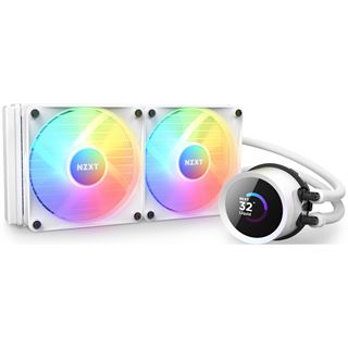 NZXT Kraken 240 RGB incl.1,54" Display White All-in-One