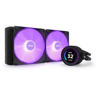 NZXT Kraken Elite RGB 280 incl.2,36" Display Black All-in-One