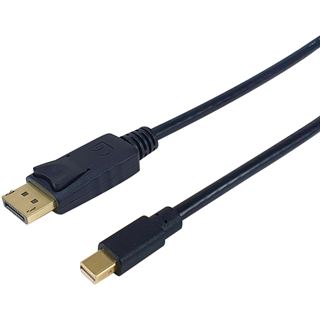 2.00m Equip DisplayPort Mini -> DP St/St 4K/60Hz komp.HDCP sw
