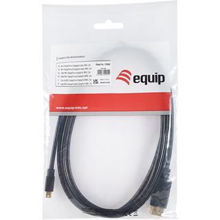 2.00m Equip DisplayPort Mini -> DP St/St 4K/60Hz komp.HDCP sw