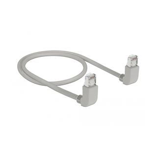 0.50m Delock Cat. 6a Netzwerkkabel gewinkelt RJ45 Stecker auf RJ45