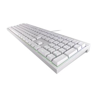 CHERRY MX 2.0 S RGB BROWN USB Deutsch weiß (kabelgebunden)