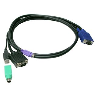 LevelOne KVM Kabel ACC-3202 USB+PS/2 3,00m