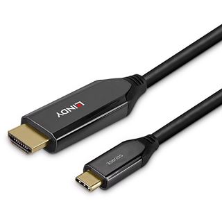 3.00m Lindy USB Typ C an HDMI 8K60 Adapterkabel
