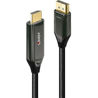 1.00m Lindy DisplayPort an HDMI 8K60 Adapterkabel aktiv