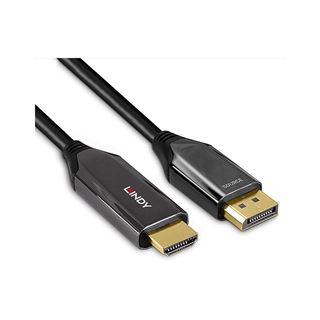 2.00m Lindy DisplayPort an HDMI 8K60 Adapterkabel aktiv