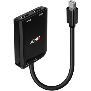 Lindy Mini DisplayPort auf 2 Port HDMI MST Hub