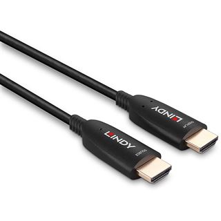 (&euro;6,06*/1m) 15.00m Lindy HDMI Anschluss Fibre-Optic-Hybrid