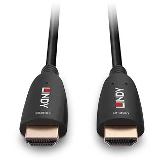 (&euro;6,06*/1m) 15.00m Lindy HDMI Anschluss Fibre-Optic-Hybrid